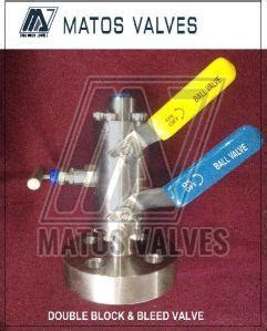 Double Block Bleed Valve Manufacturers and Suppliers from Mumbai