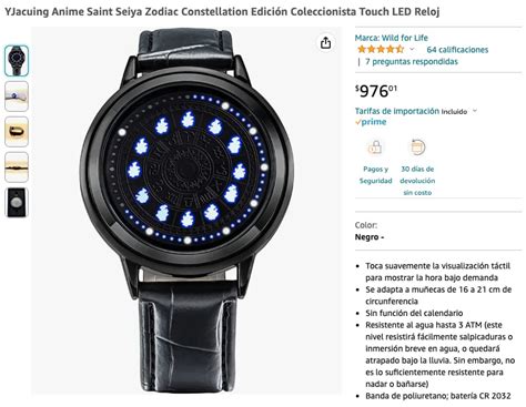 ¿Saint Seiya live-action? Precio del reloj de Los Caballeros del ...