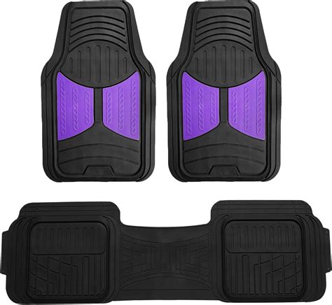 FH Group Car Floor Mats - Heavy-Duty Rubber Floor Mats for Cars ...
