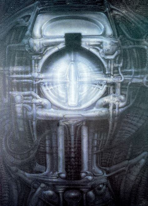 Scifi Art — H.R. Giger ‘Passages’ painting series 1969-1973