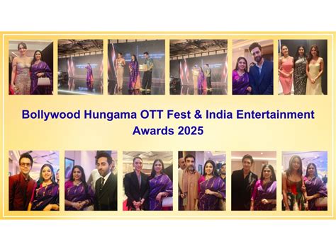 Dr. Sohini Sastri Honoured as Special Guest at Bollywood Hungama OTT ...