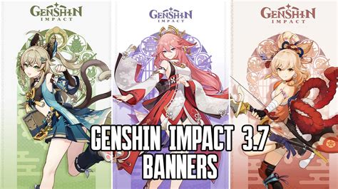 Genshin Impact 3.7 First Phase Banner Characters - GameRiv
