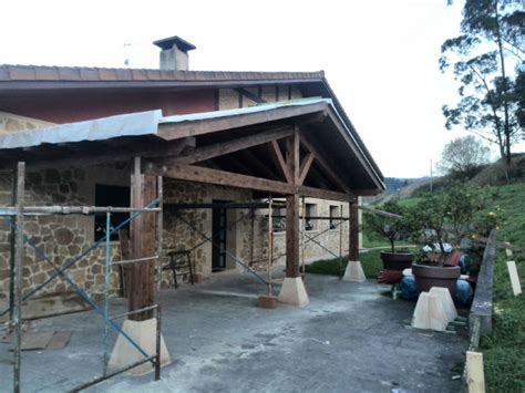 PORCHE CON CERCHA - Carpintería de Armar - Foromadera