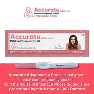 Buy ACCURATE ADVANCED (PACK OF 5) | ONE STEP MIDSTREAM URINE HCG ...