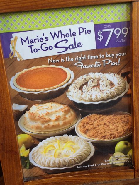 Marie Callenders Pie Sale! Woot Woot! - MomsLifeboat
