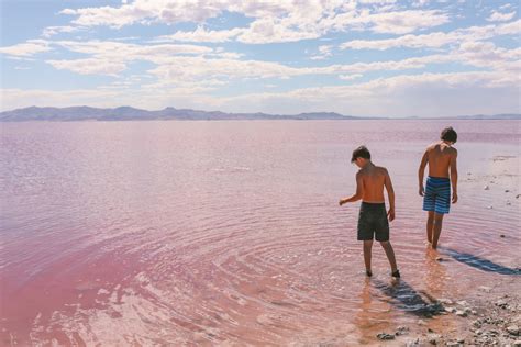 A Guide to Utah's Pink Lake at Stansbury Island | Simply Wander