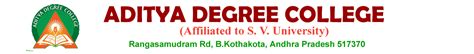 |Aditya Degree College|