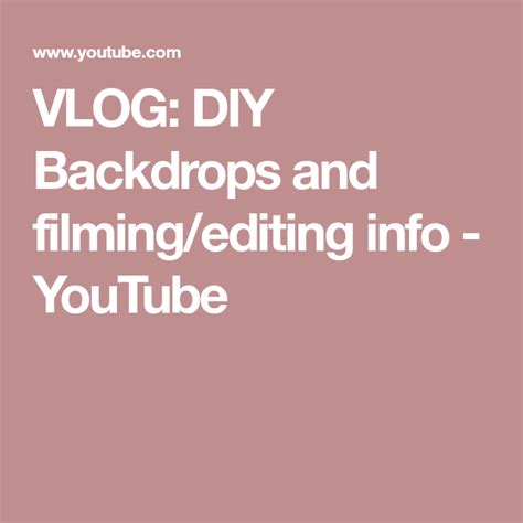 Image result for DIY Video Backdrops