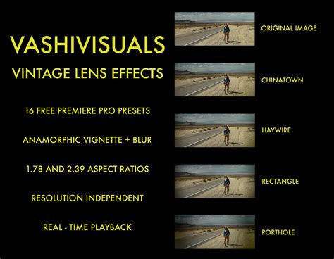 Free Vintage Video Effects for Premiere Pro | VashiVisuals