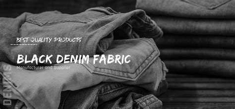 Plain Blue Denim Fabric Manufacturer, Denim Sulphur Black Denim Fabric ...