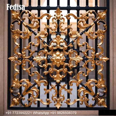 Window Grill Design With Unique Look Ss Grill Design For Staircase - Fedisa