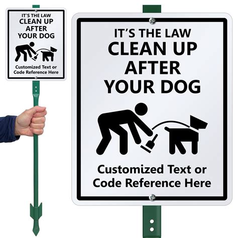Image result for Dog Poop Signs