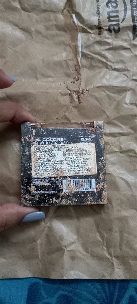 Buy L.A. COLORS 4 Colour Eyeshadow Palette Matte Finish, Bare It All ...