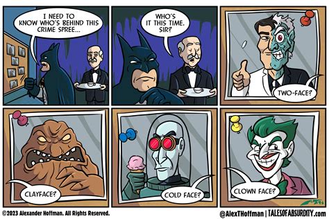 [OC] Batman's Rogue Gallery : r/funny