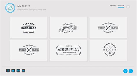 Image result for PowerPoint Resume Examples