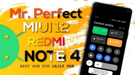Redmi Note 4 MIUI 12 ROM 的图像结果