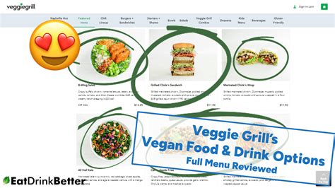 Veggie Grill Vegan Food & Drinks [2023 Menu & Options]