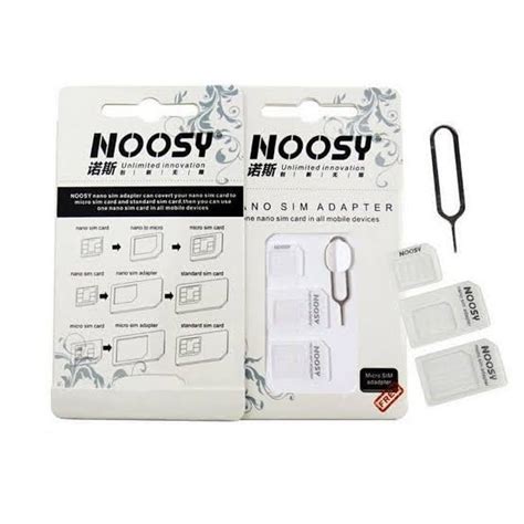 Trustified Enterprises 4 in 1 SIM Card Adapter Kit Standard, Nano ...