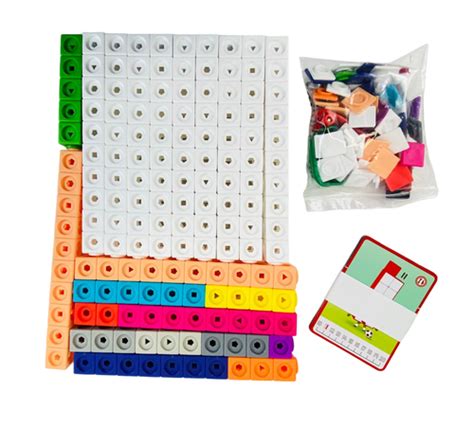 hand2mind MathLink Cubes Numberblocks 11-20 Activity | Ubuy India