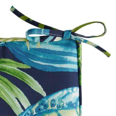 Seneca Navy Blue Outdoor Bench Cushion | At Home
