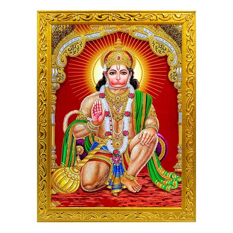Hanuman Ji Photo Frame Collection - Small and Large Acrylic Frames for ...