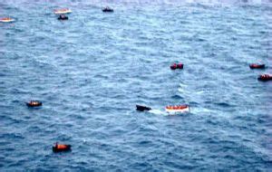 Image result for MV Explorer Sinking