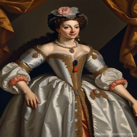 Portrait from Spanish Renaissance, 1578 | Stable Diffusion Online