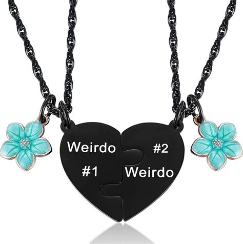Best Friend Necklaces Bff Necklace For 2 Friendship Valentines Day ...