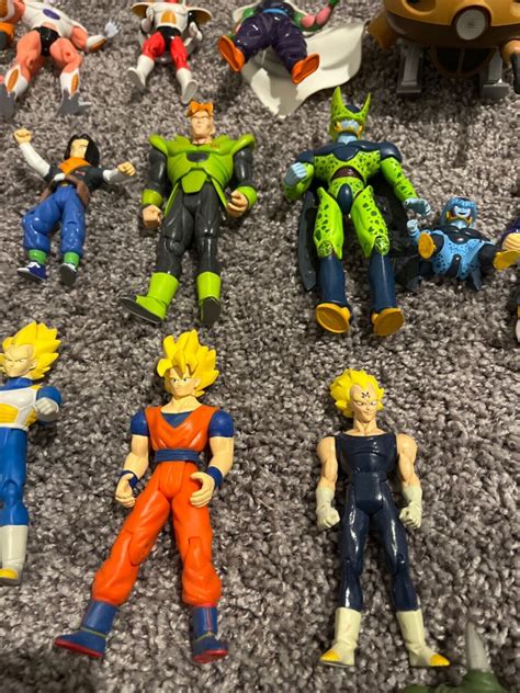 VINTAGE Dragon Ball Z DBZ - Action Figure BIG Lot Bandai Irwin/jakks ...