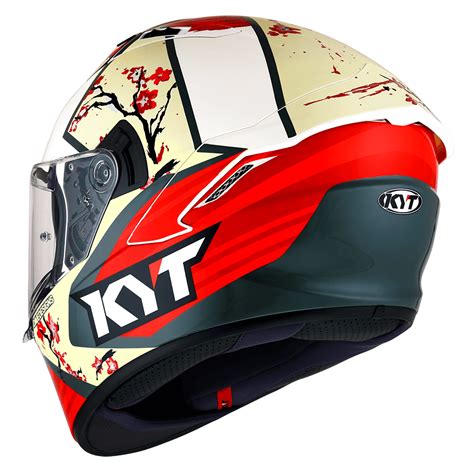 KYT NFR Xavi Sakura Replica Gloss Helmet– Moto Central