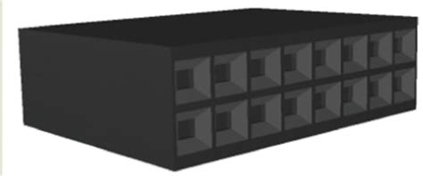 1-87456-2 TE Connectivity | TE Connectivity, AMPMODU MOD IV Female ...