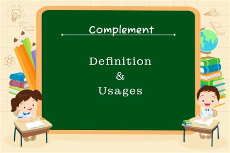 Complement Compliment 的图像结果