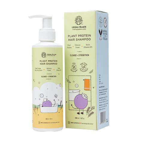Little Rituals Plant Protein Hair Tear Free Baby Shampoo | Biotin ...