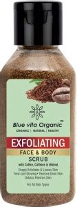 Blue Vita Organic Exfoliate Coffee Scrub For Face & Body Skin ...