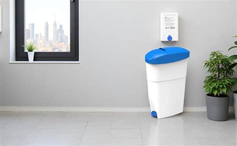 Sleek Plastic ABS Step-On Lady Sanitary Bin Paddle- SL 1800 Series (FFE ...