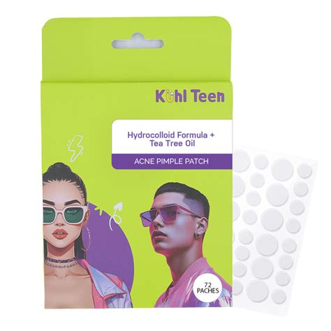 Pimple Patches – Unisex Transparent Acne Care (72 Patches) – Kuhl Teen