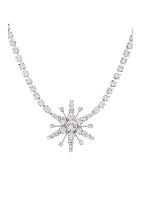 Jennifer Behr Lumi Necklace in Crystal | REVOLVE