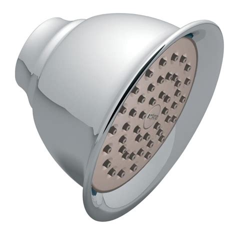 Moen Chrome Round Fixed Showerhead Shower Head 2.5-GPM (9.5-LPM) at ...