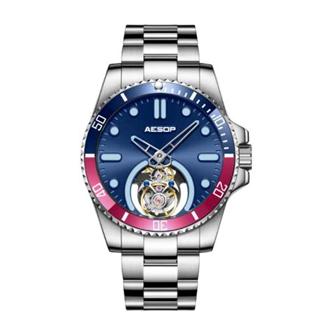 AESOP Original Tourbillon Ceramic Bezel Swiss Luminous Watch 7060 ...