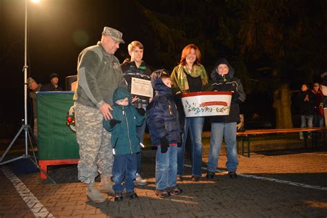 Bismarck Kaserne tree lighting flips on holiday season at USAG Ansbach ...