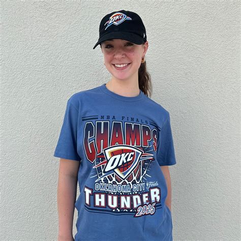 OKC Thunder Champion Cadet Tee - Blue Champs – Blue Seven