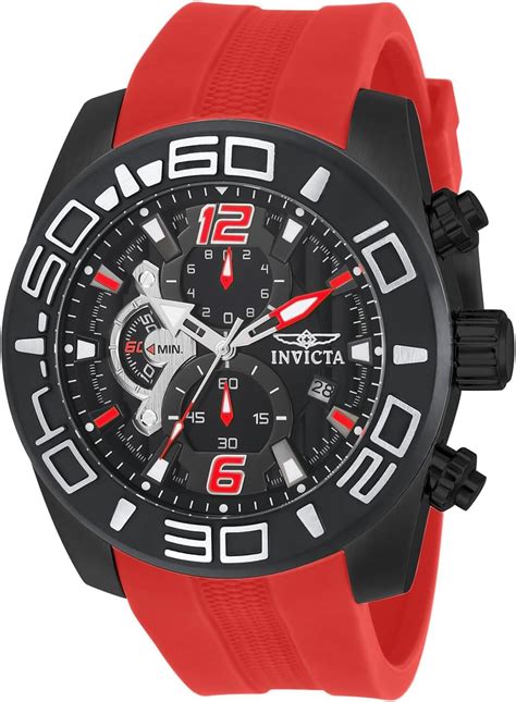 Invicta Pro Diver Chronograph Black Dial Watch for Men's - 6977 ...