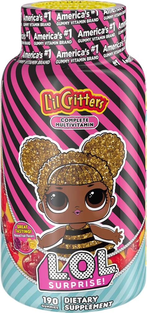Buy L'il Critters LOL Surprise Complete Multivitamin Gummies 60 Count ...