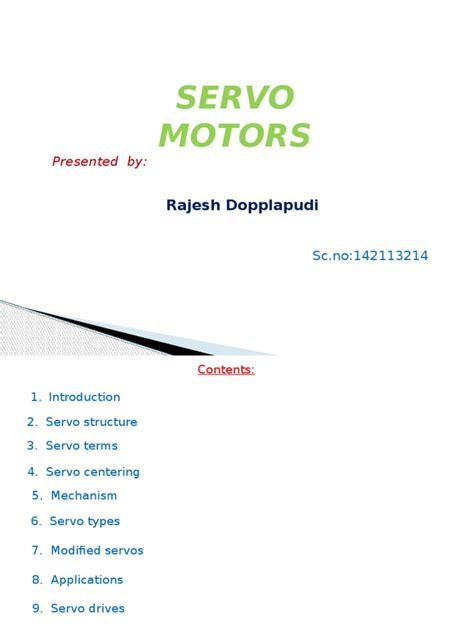 Understanding Servo Motors: A Comprehensive Look at Servo Structure ...