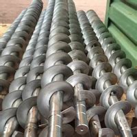 Continuous Screw Flights, Spiral Blades, Helicoid flight Manufacturer