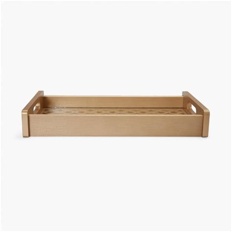 Buy Moksha Laser Cut Tray with Wooden Handle from Home Centre at just ...