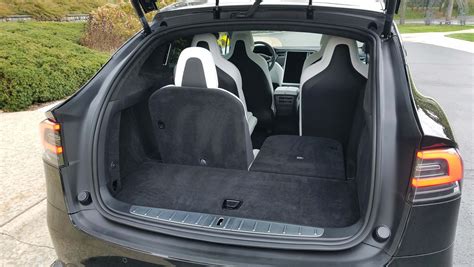 Tesla Model X Trunk Space