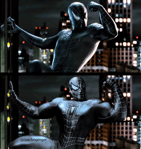 Finally got my Symbiote Suit In, and got to recreate one of my favorite ...