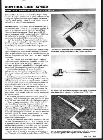 Speed Control Line Model Airplanes 的图像结果