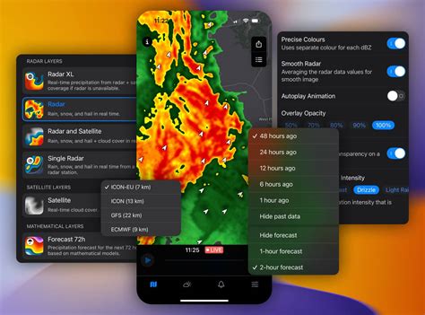 Interactive Radar Map 的图像结果